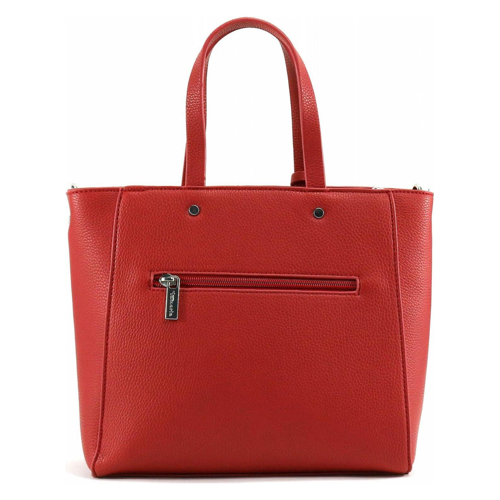 Tamaris, Damen, Handtasche, Carolina City Shopper S, Rot