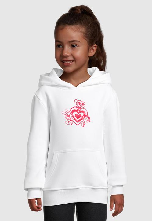 Image du produit Merchcode Kids The Powerpuff Girls - Outline Graphic Basic Hoody - 189937 (122, 128)