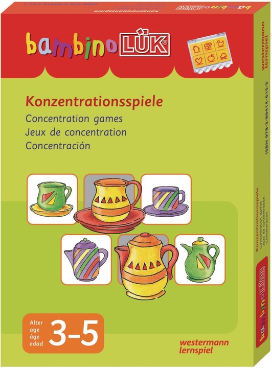 Actual product image Concentration games (German)