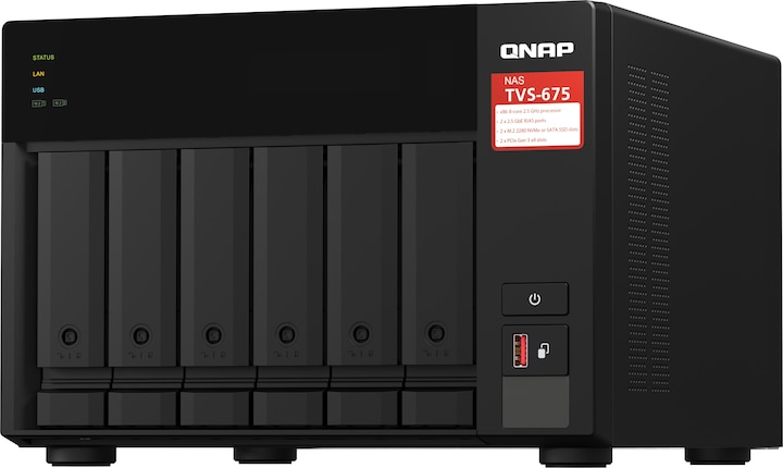 Produktbild QNAP TVS-675-8G (0 TB)