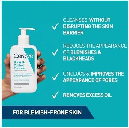 Immagine prodotto CeraVe Controllo delle imperfezioni (Gel detergente, 473 ml)