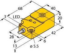 Produktbild Turck Induktiver Näherungsschalter 20mm (Schalter)