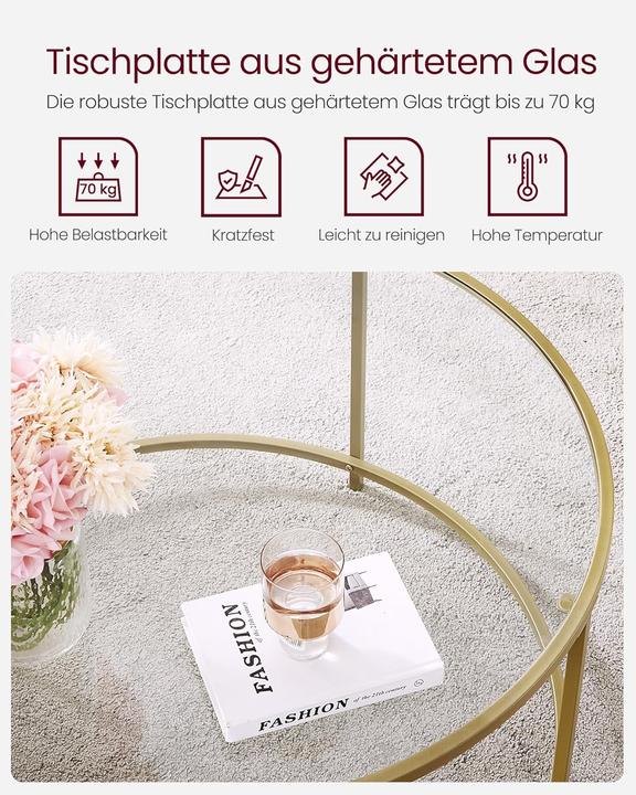 Actual product image Vasagle Mara (84 x 84 x 45.5 cm)