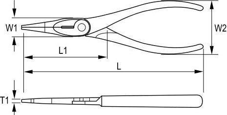 Image du produit Irimo Pince extensible 160mm. 1000V VDE (161 mm)