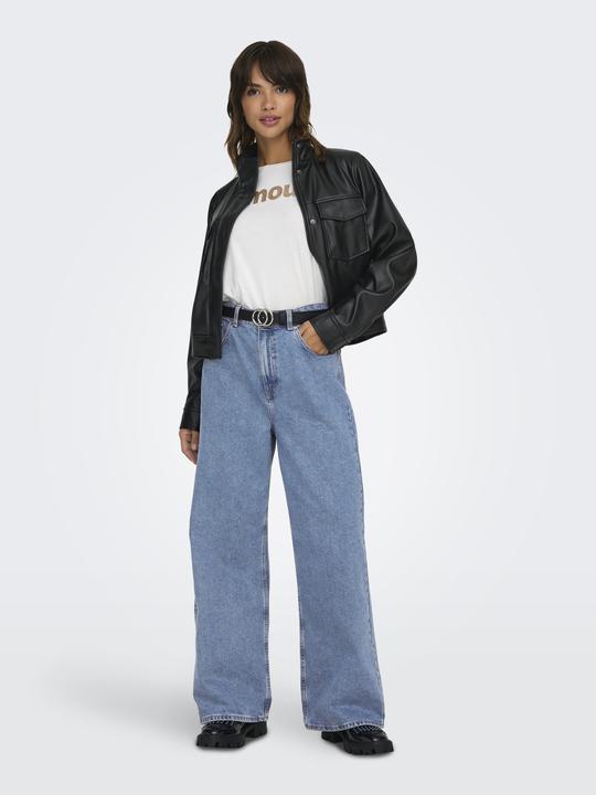 Immagine prodotto Only ONLMAISIE Niedrige Taille Baggy Fit Jeans Jeans mit weitem Bein (W29/L32)