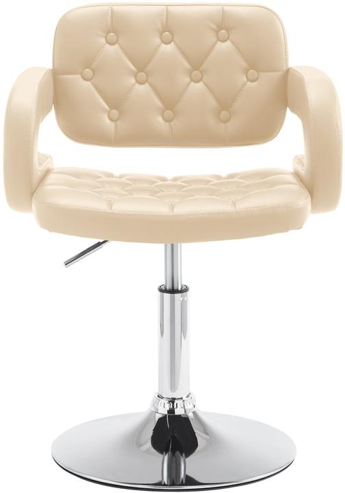 Produktbild CLP Lounger Dublin Kunstleder, creme