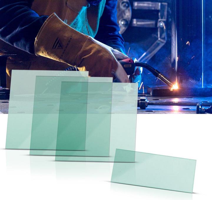 Produktbild Stahlwerk Vorsatzscheiben 8er Set Schweisshelm Ersatzscheiben ST 550 L (Gehörschutz Ersatzpolster)