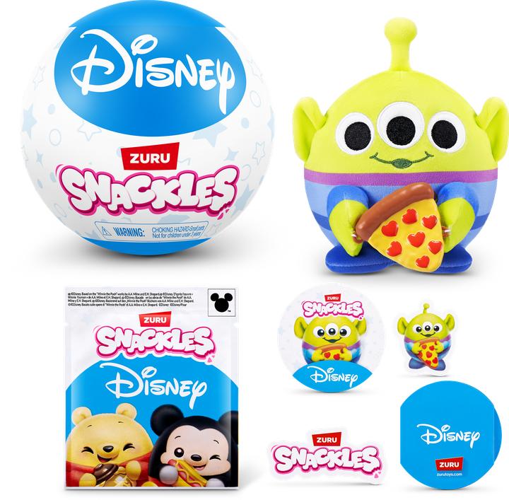 Produktbild Magni Plüsch Snackles Disney Serie 1 8fach sortiert