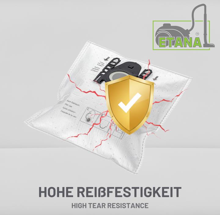 Immagine prodotto Etana I 30 sacchetti per aspirapolvere simili a Swirl S67, adatti ai sacchetti per aspirapolvere Bosch e (30x)