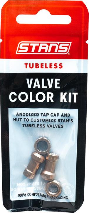 Notubes Tubeless Ventil Color Kit, kupfer