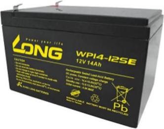 Immagine prodotto Long WP14-12SE WP14-12SE Batteria al piombo 12V 14Ah al piombo (AGM) (L x A x P) 151 x 100 x 98 mm (12 V, 14000 mAh)