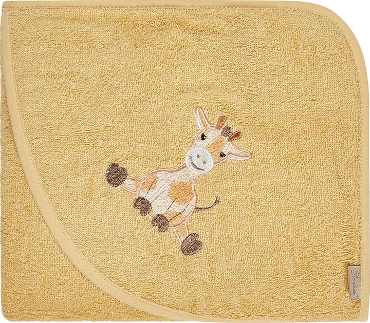 Actual product image Sterntaler Baby-Kapuzentuch Giraffe Kaya 80 x 80 cm