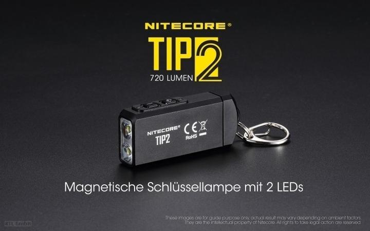 Immagine prodotto Nitecore TIP 2 - 720 lumen (6.20 cm, 720 lm)