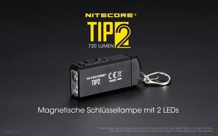 Actual product image Nitecore TIP 2 - 720 lumen (6.20 cm, 720 lm)