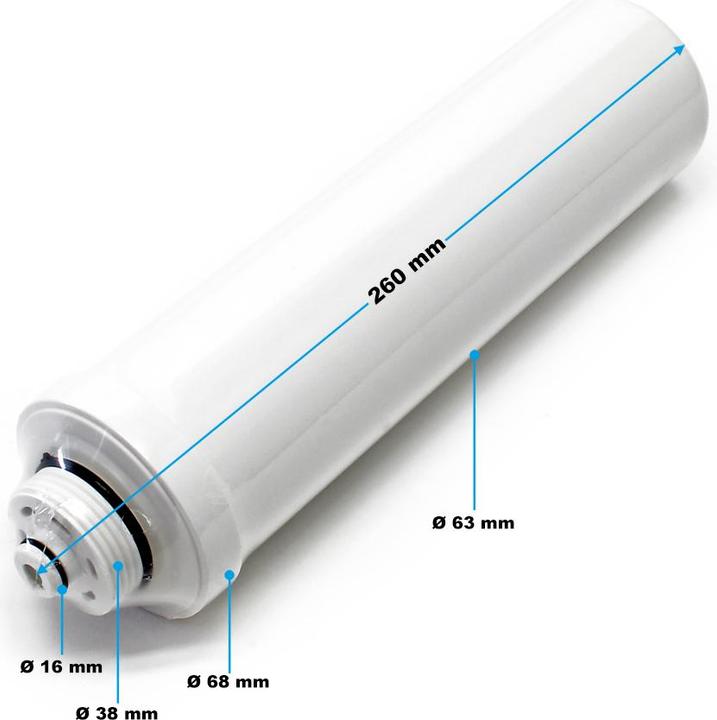 Image du produit Naturewater QL-GAC Cartouche charbon actif Granular pour Filtre à Etapes