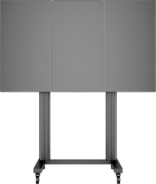 Produktbild Multibrackets M Public Video Wall Stand Portrait 3-Screens 40-55" Black (120 kg, 40" - 55")