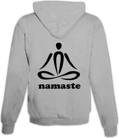 Image du produit Schwesternuhr Sweat à capuche Namaste unisexe (M)