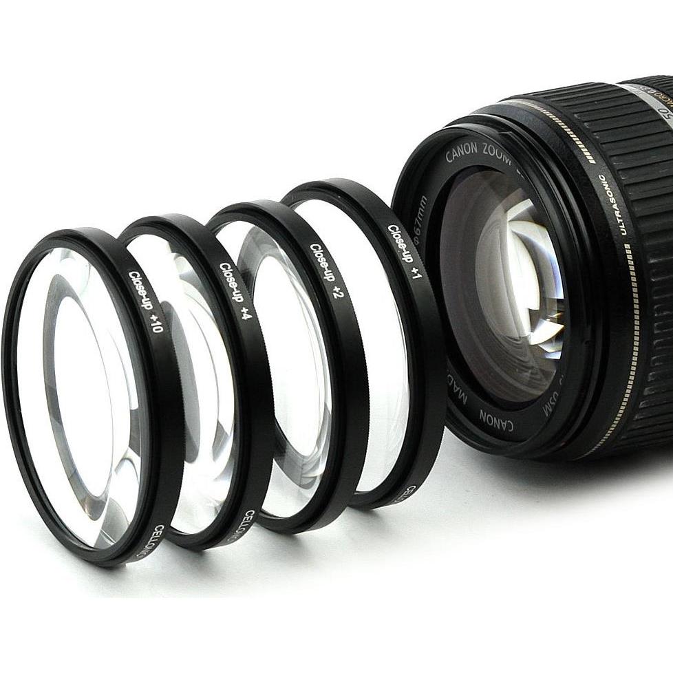 Thumbnail - Walimex Close up Makrolinsen-Set 58 mm (58 mm, Nahlinsen), Objektivfilter, Schwarz