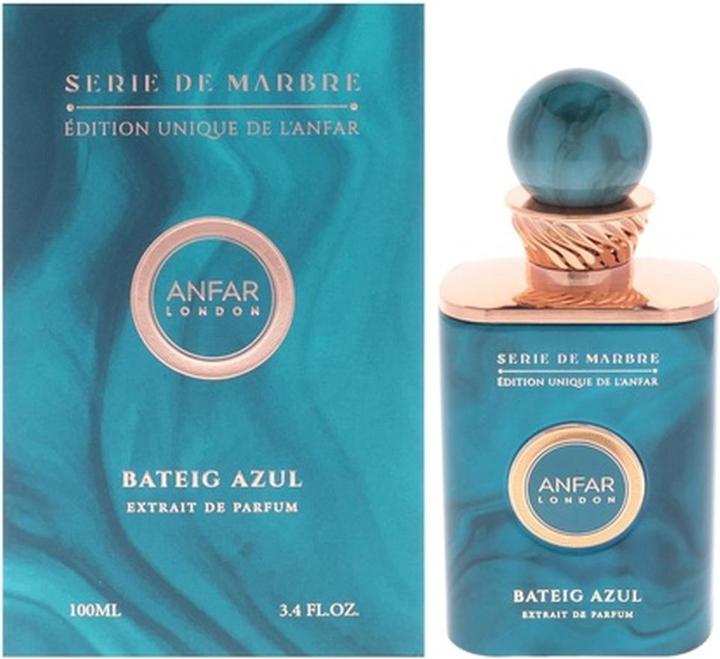 Produktbild Anfar London Bateig Azul Unisex Extrait De Parfum Spray 3.4 Oz (Extrait De Parfum, 100 ml)