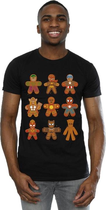 Produktbild Avengers Christmas Gingerbread TShirt (M)