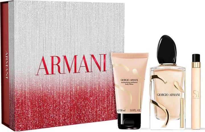 Produktbild Giorgio Armani Sì Eau de Parfum 100ml + 10ml + Body Lotion 50ml H25 (Parfum Set)