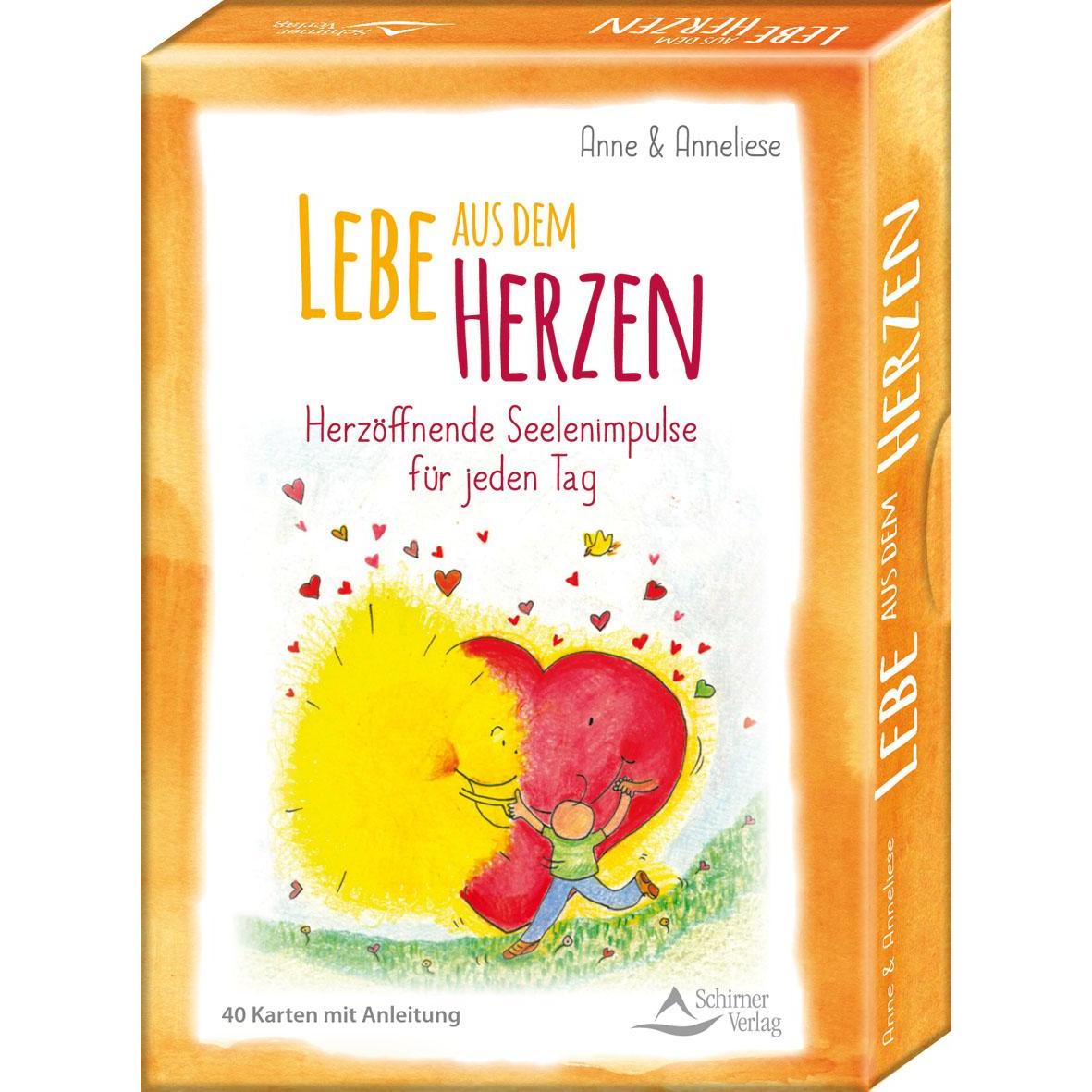 Lebe aus dem Herzen. Herzöffnende Seelenimpulse für jeden Tag, Ratgeber von Anneliese Tschenett