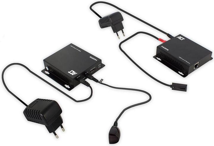 Produktbild ACT AC7850 Audio-/Video-Leistungsverstärker AV-Sender & -Empfänger Schwarz