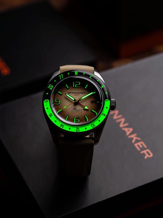 Immagine prodotto Spinnaker SP-5120-AA Fleuss GMT (Orologio da pilota)