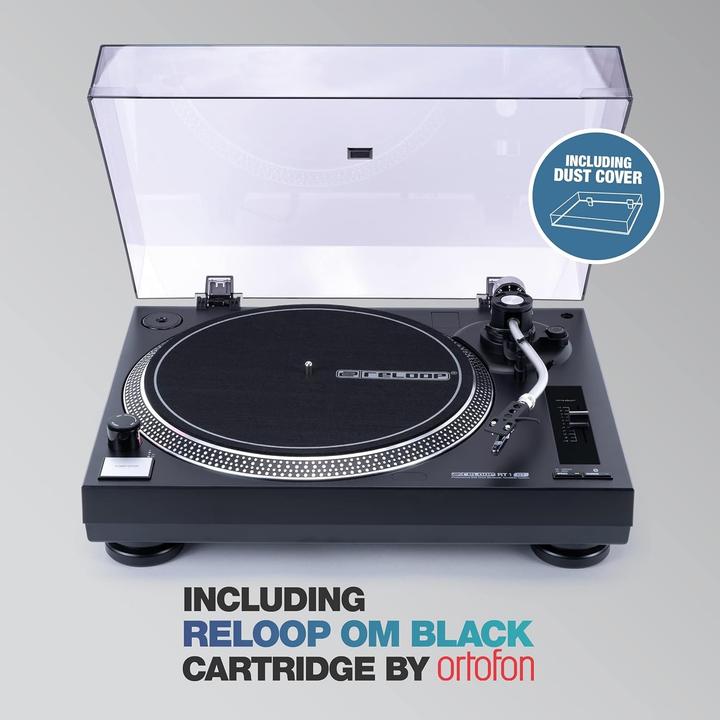 Immagine prodotto reloop Giradischi con cinghia e monitor da studio attivo, connessione wireless inclusa