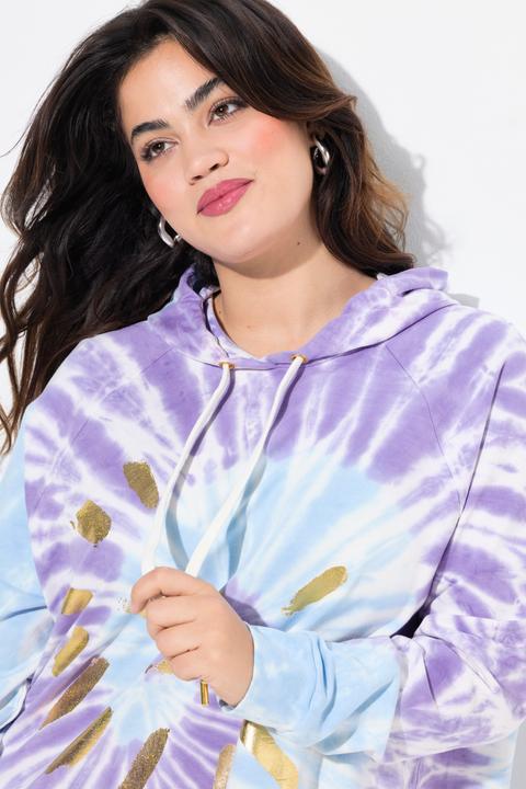 Produktbild Angel of Style Hoodie, A-Linie, Batikdruck, gerundeter Saum (46, 48)
