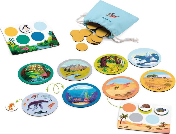 Actual product image Djeco Naturo Mondo (1 - 6 Players)