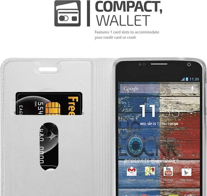 Produktbild Cadorabo Book Classy Style Cover (Motorola Moto G2 (2nd Gen))