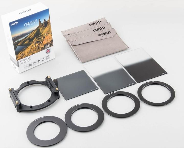 Cokin U3H4-22 Expert Kit, Z-Series (Filteradapter, ND- / Grauverlauffilter, 96 mm)