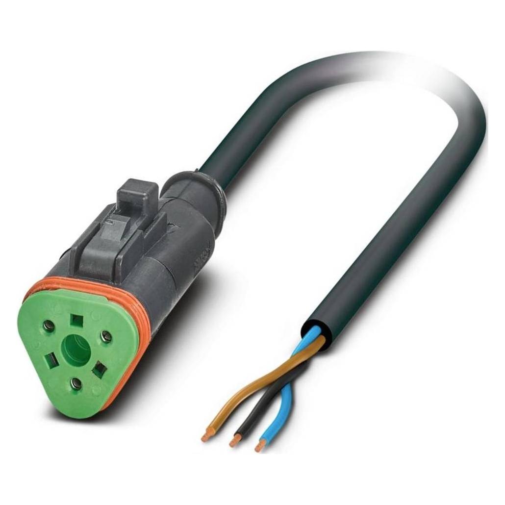 Phoenix Contact Sensor-/Aktor-Kabel, Elektronikkabel + Stecker, Grau