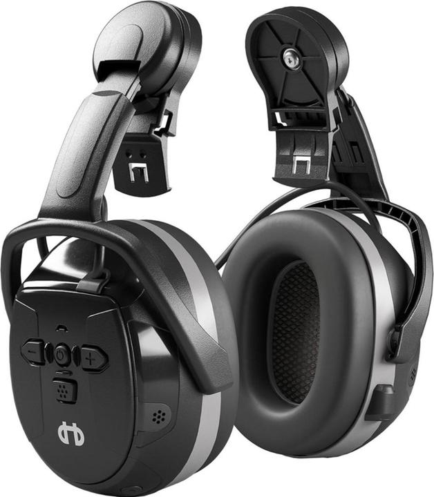 Hellberg Protezione dell'udito Xstream - BT/LD. attivo. udito attivo. casco. Livello 2, SNR28 grigio (1x)