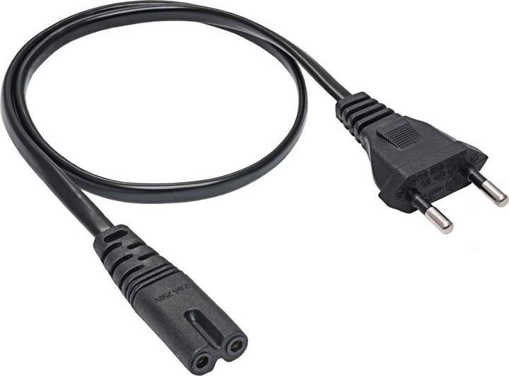 Actual product image Akyga AK-RD-04A Power cable black 0 5 m (0.50 m)