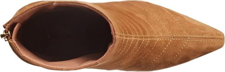 Actual product image Pollini Elegant Suede Boots with Heel and Decorative Pattern (39)