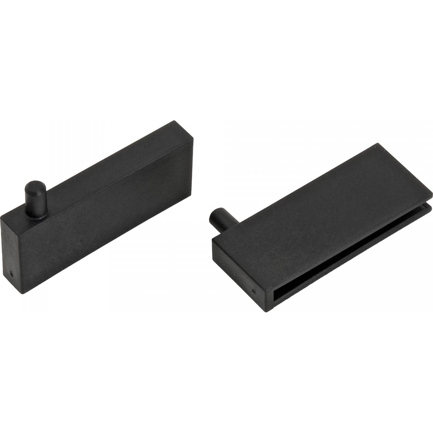 Triton RAX-MS-X20-X1 - Cerniera in plastica per confezione piatta e contenitore da 10, Accessori per armadio rack, Nero