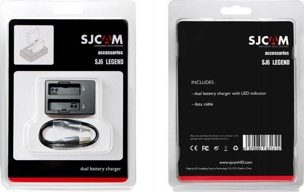Produktbild Sjcam Kameraladegerät - DUAL SJ9 CHARGER (Kamera Akku Ladegerät)