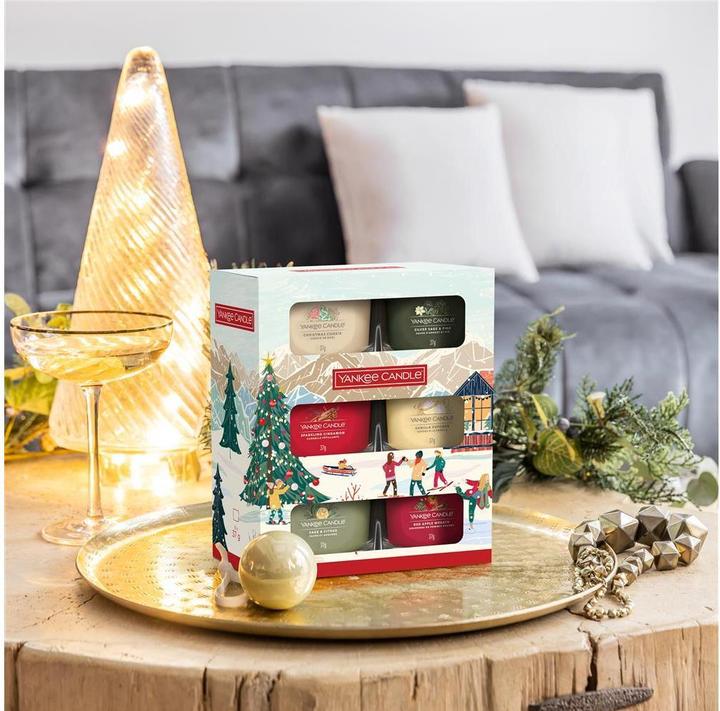Image du produit Yankee Candle Après Ski, 6 Filled Votivekerzen, Geschenkset (6-teilig)