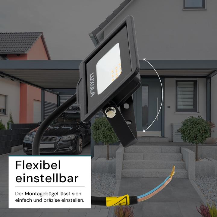 Produktbild Luxula LED-Fluter (1000 lm, IP65)