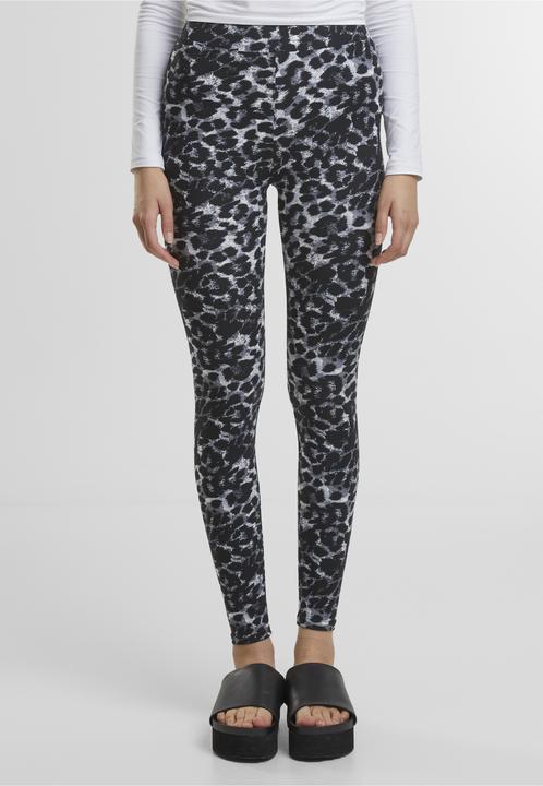 Actual product image Urban Classics Ladies Soft AOP Leggings - 16531 (XS)