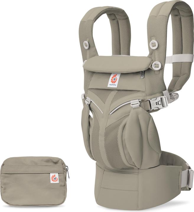 Ergobaby Omni Classic Mesh Baby Carrier, light green