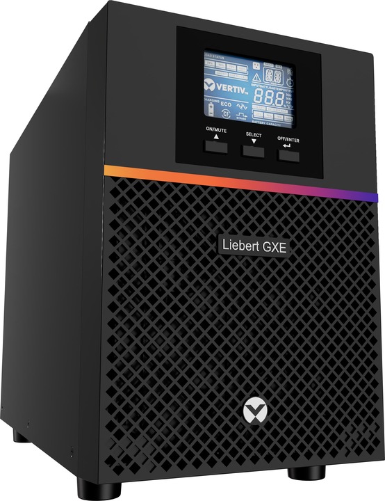 Vertiv Liebert GXE3-1000IMT uninterruptible power supply (UPS) Double conversion (online) 1 kVA 900 W 8 pre (1000 VA, 900 W)