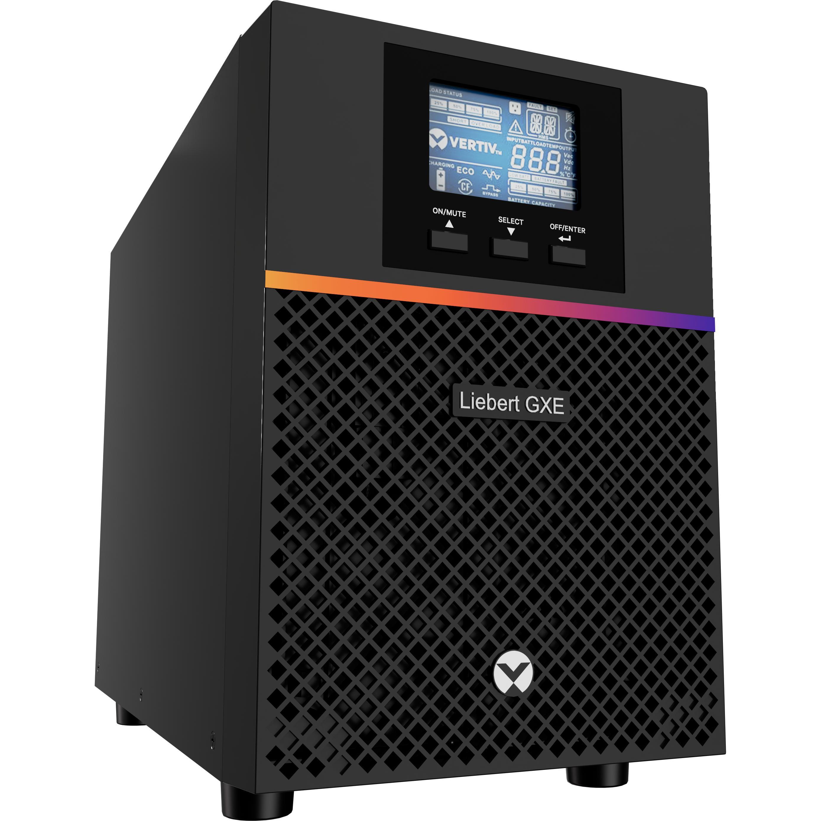 Vertiv Liebert GXE3-1000IMT Unterbrechungsfreie Stromversorgung (USV) Doppelwandler (online) 1 kVA 900 W 8 (1000 VA, 900...