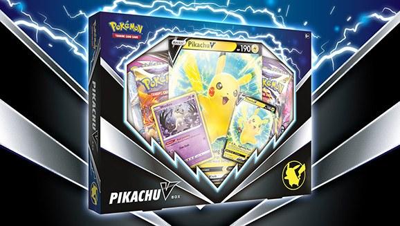 Produktbild Pokémon Pokemon TCG Pikachu V-Box (Englisch)