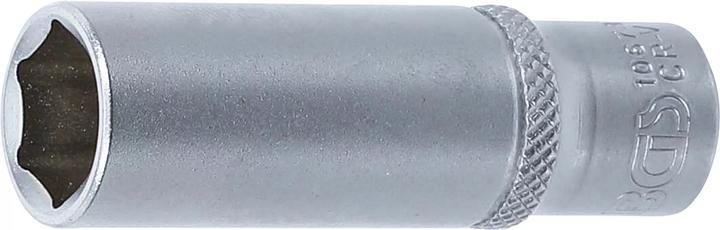 Actual product image BGS Socket, Hexagon, deep 6.3 mm (1/4") Drive 7/16" (7/16")