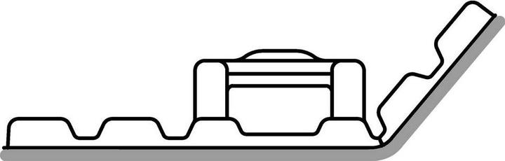 Actual product image HellermannTyton Adhesive base (28 mm, 10 pcs.)