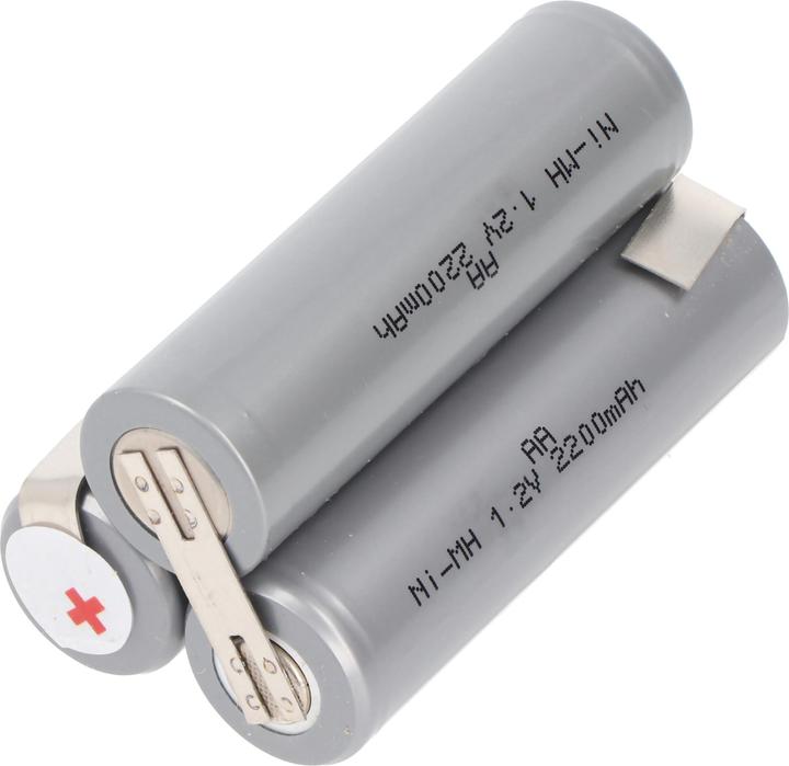 Produktbild AccuCell Akku Mignon AA AkkuPack mit Lötfahne (1 Stk., Gerätespezifisch, 2100 mAh, Akku)