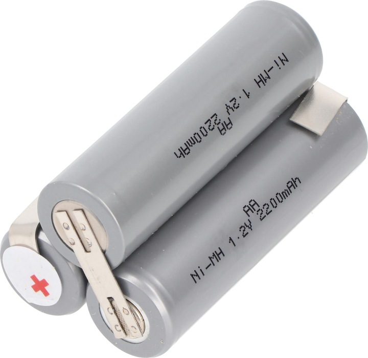 Actual product image AccuCell Battery Mignon AA AkkuPack with soldering lug (1 pcs., Device specific, 2100 mAh, Rechargeable battery)